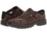 2016 Timberland Comfort Sandals for Men - Altamont Closed Toe/Closed Back Fisherman - Brown Smooth On Sale